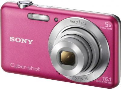 Компактный фотоаппарат Sony Cyber-shot DSC-W710 (Pink) - общий вид