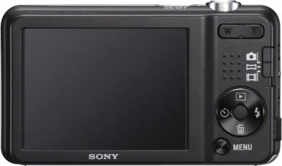 Компактный фотоаппарат Sony Cyber-shot DSC-W710 (Silver) - вид сзади