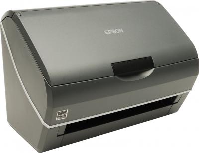 Протяжный сканер Epson GT-S55 - общий вид (закрытый)