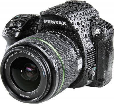 Зеркальный фотоаппарат Pentax K-30 DA 18-55mm Black - общий вид