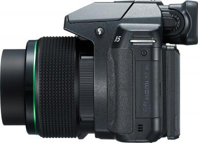 Компактный фотоаппарат Pentax X-5 (Black) - вид сбоку