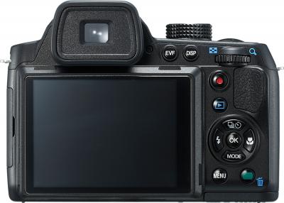 Компактный фотоаппарат Pentax X-5 (Black) - вид сзади