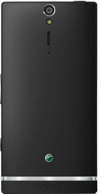 Смартфон Sony Xperia SL (LT26ii) Black - задняя панель