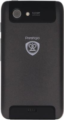 Смартфон Prestigio MultiPhone 4300 Duo Black (PAP4300DUO) - задняя панель
