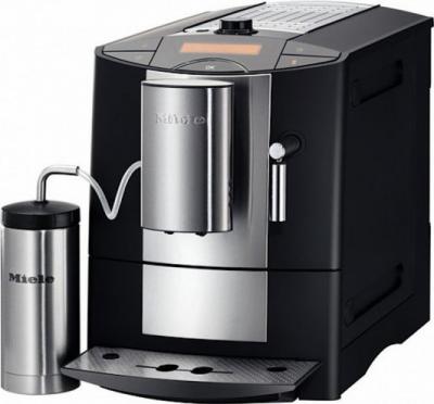 Кофемашина Miele CM 5200 (Black с термосом для молока) - общий вид