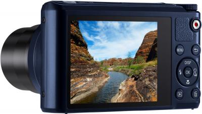 Компактный фотоаппарат Samsung WB200F (EC-WB200FBPBRU) (Black Cobalt) - дисплей