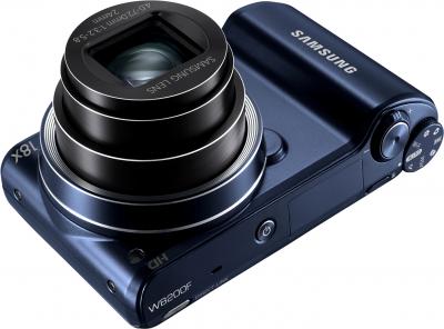 Компактный фотоаппарат Samsung WB200F (EC-WB200FBPBRU) (Black Cobalt) - общий вид