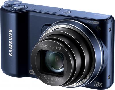 Компактный фотоаппарат Samsung WB250F (EC-WB250FBPBRU) (Black Cobalt ) - общий вид