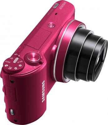 Компактный фотоаппарат Samsung WB250F (EC-WB250FBPRRU) (Red) - общий вид