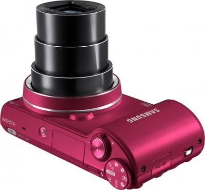 Компактный фотоаппарат Samsung WB250F (EC-WB250FBPRRU) (Red) - общий вид