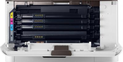 Принтер Samsung CLP-365 - фронтальный вид (изнутри)