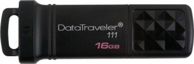 Usb flash накопитель Kingston DataTraveler 111 16Gb Black (DT111/16GB) - общий вид