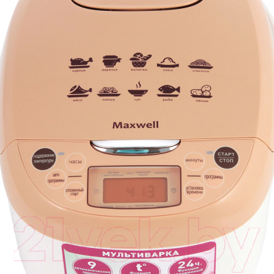 Мультиварка Maxwell MW-3801 BN