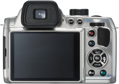 Компактный фотоаппарат Pentax X-5 (Silver) - вид сзади