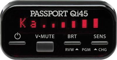 Радар-детектор Escort Passport Qi45 Euro - дисплей-контроллер
