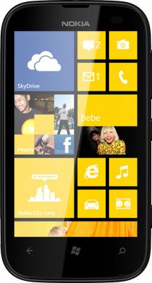 Смартфон Nokia Lumia 510 Yellow - вид спереди
