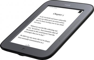 Электронная книга Barnes & Noble Nook Simple Touch Reader (с подсветкой) - общий вид
