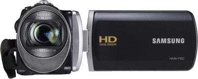 Видеокамера Samsung HMX-F90BP - вид спереди