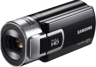 Видеокамера Samsung HMX-QF30BP Black - общий вид