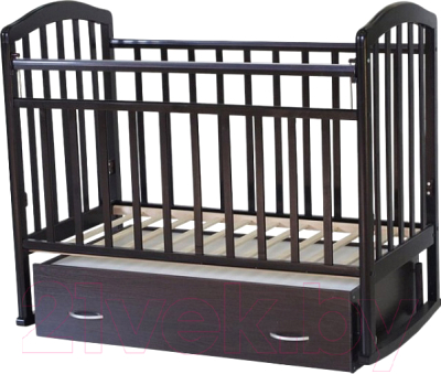 Детская кроватка Антел Алита-4 (махагон)