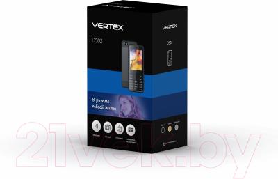 Мобильный телефон Vertex D502 (серебристый)