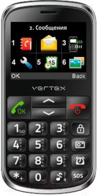 Мобильный телефон Vertex C300 (черный)
