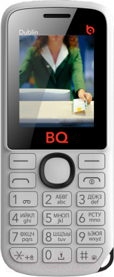 Мобильный телефон BQ Dublin BQM-1818 (белый)
