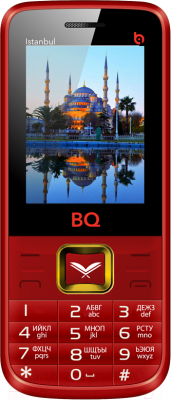 Мобильный телефон BQ Instambul BQM-2404 (красный)