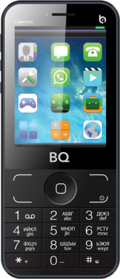 Мобильный телефон BQ Cupertino BQM-2606 (серый)