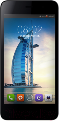 Смартфон BQ Dubai BQS-4503 (серебристый)