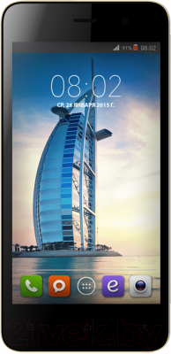 Смартфон BQ Dubai BQS-4503 (золото)