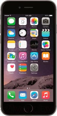 Смартфон Apple iPhone 6s 128Gb / MKQT2 (серый космос)