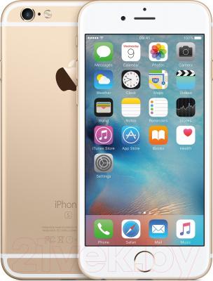 Смартфон Apple iPhone 6s Plus 64GB / MKU82 (золото)