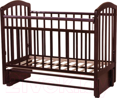 Детская кроватка Антел Алита-5 (махагон)