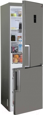 Холодильник с морозильником Samsung RB33J3320SS/WT