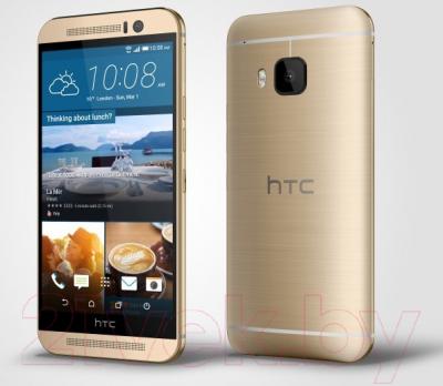 Смартфон HTC One / M9 (золотой)