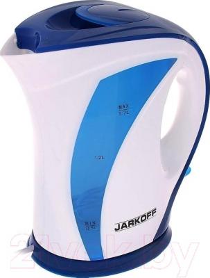 Электрочайник Jarkoff JK-918BL - Бело-синий