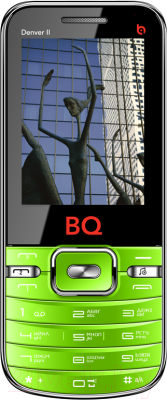 Мобильный телефон BQ Denver II BQM-2410 (зеленый)