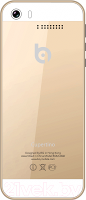 Мобильный телефон BQ Cupertino BQM-2606 (золото)
