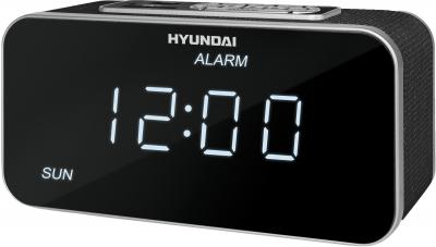 Радиочасы Hyundai H-1503U  (Silver) - общий вид