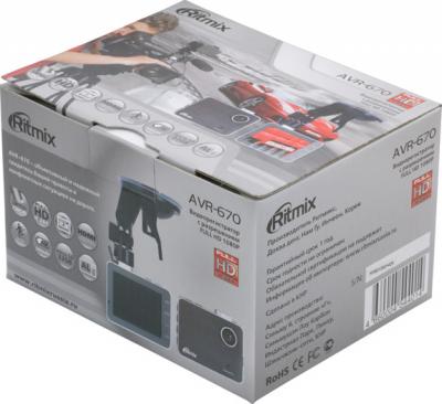 Автомобильный видеорегистратор Ritmix AVR-670 - коробка