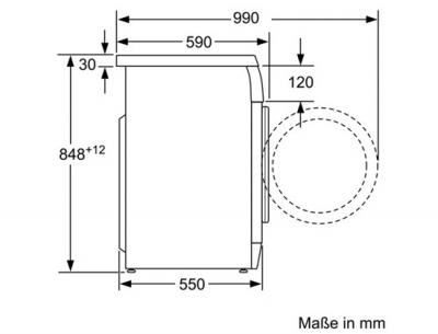 Стиральная машина Bosch WAE24364OE - схема