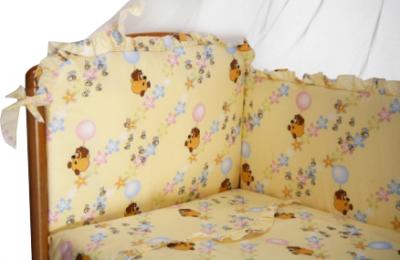 Комплект постельный для малышей Perina Роза Р4-02.2 (Винни бежевый) - расцветка
