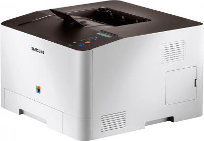 Принтер Samsung CLP-415N - вид сбоку