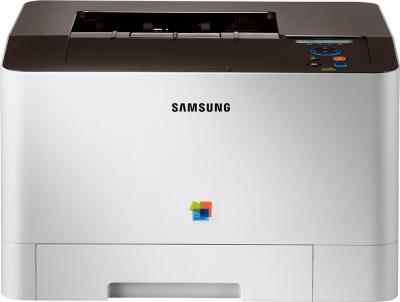 Принтер Samsung CLP-415N - фронтальный вид