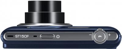 Компактный фотоаппарат Samsung ST150F Black (EC-ST150FBPBRU) - вид сверху