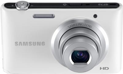 Компактный фотоаппарат Samsung ST72 White (EC-ST72ZZBPWRU) - общий вид