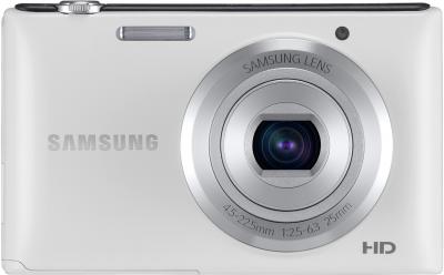 Компактный фотоаппарат Samsung ST72 White (EC-ST72ZZBPWRU) - вид спереди