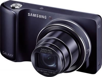 Компактный фотоаппарат Samsung Galaxy Camera EK-GC100 (черный) - общий вид