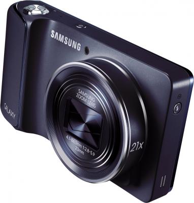 Компактный фотоаппарат Samsung Galaxy Camera EK-GC100 (черный) - общий вид